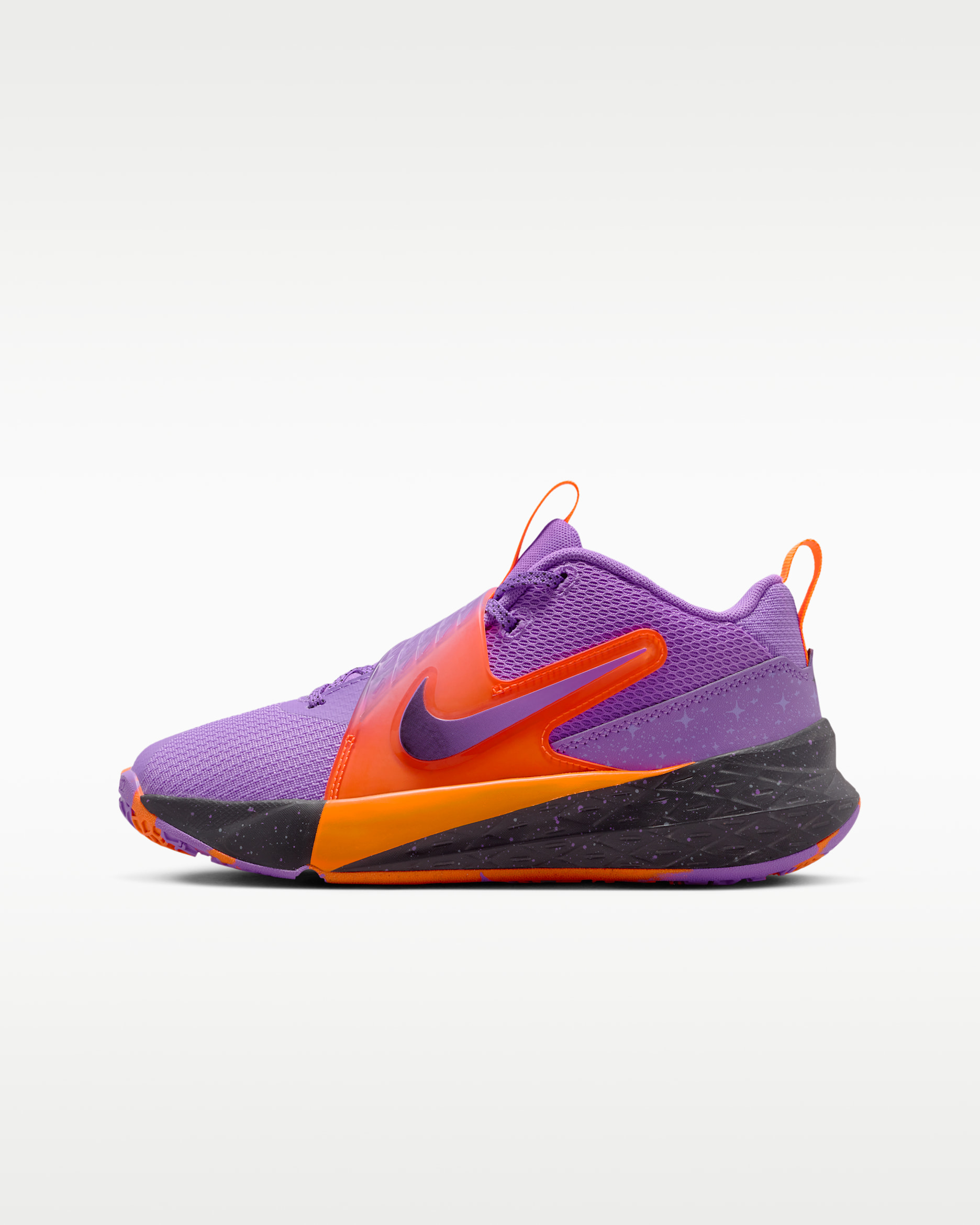 Nike スニーカー オレンジ/パープル Nike Team Hustle D 12 Big Kids' Basketball Shoes. Nike.com